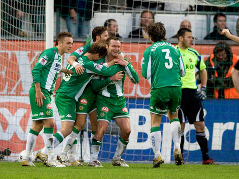 Mikkel Jensen, Hammarby, jubel, glädje
