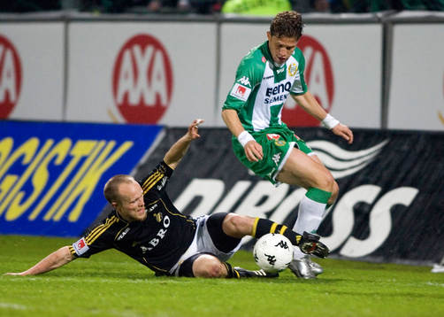 Nicklas Carlsson, AIK och Paulinho Guará, Hammarby