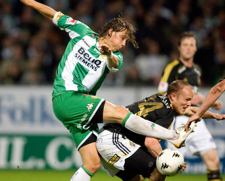 Björn Runström, Hammarby och Nicklas Carlsson, AIK