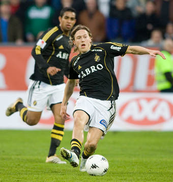 Wilton Figueiredo och Mattias Moström, AIK