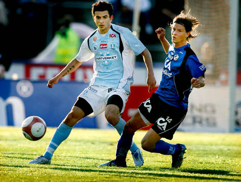 Behrang Safari, Malmö och Dusan Djuric, Halmstad