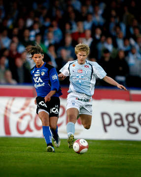 Dusan Djuric, Halmstad och Joakim Nilsson, Malmö
