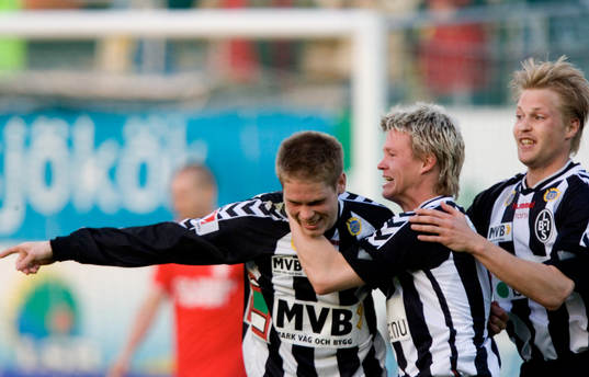 1-0 Johan Andersson, Håkan Söderstierna och Mathias
