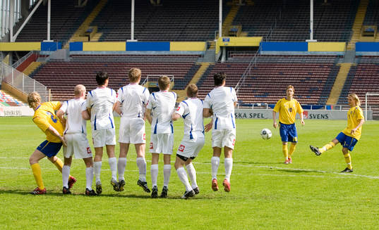 Fotboll, Svenska Spel, filminspelning