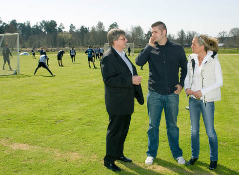Bosse Lundquist, Patrik Asplund och Marie Barth-Kron