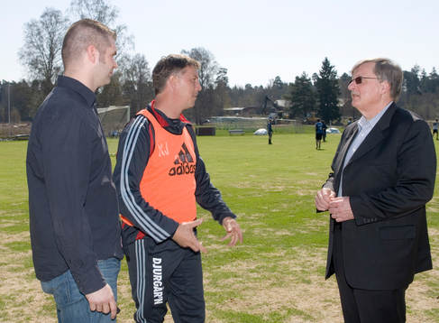 Patrik Asplund, Kjell Jonevret och Bosse Lundquist