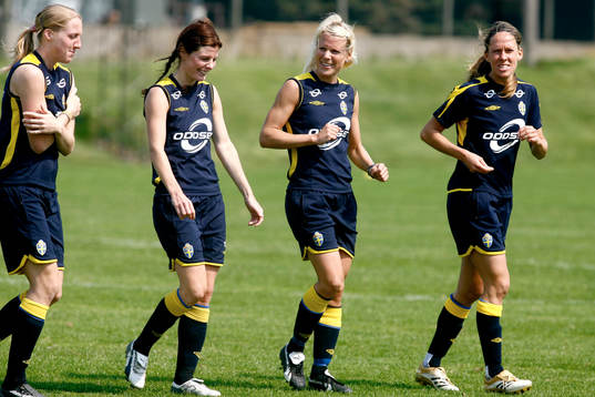 Sara Johansson, Malin Moström, Anna Sjöström och Linda