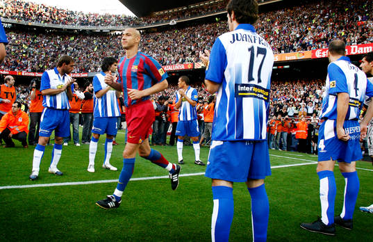 Henrik Larsson, Barcelona, i sin sista match på Nou Camp.