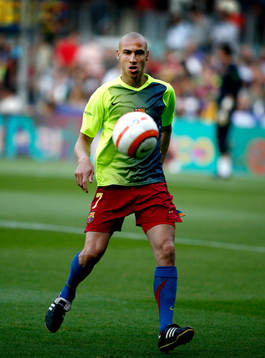 Henrik Larsson, Barcelona, sista hemmamatch på Nou Camp.