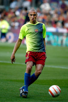 Henrik Larsson, Barcelona, sista hemmamatch på Nou Camp.