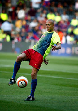 Henrik Larsson, Barcelona, sista hemmamatch på Nou Camp.