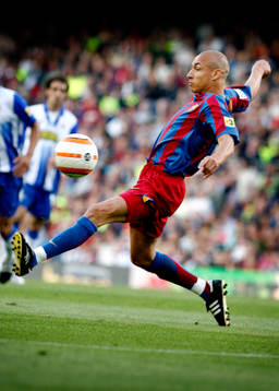 Henrik Larsson, Barcelona, sista hemmamatch på Nou Camp
