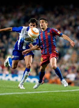 Fotboll, Spansk liga, Barcelona - Espanyol