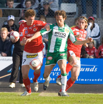 Viktor Elm, Petter Furuseth Olsen och Cesar Santin