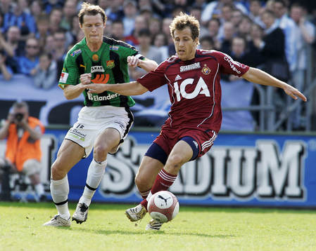 Tobias Hysén, Djurgården och Fredrik Lundgren, Gais