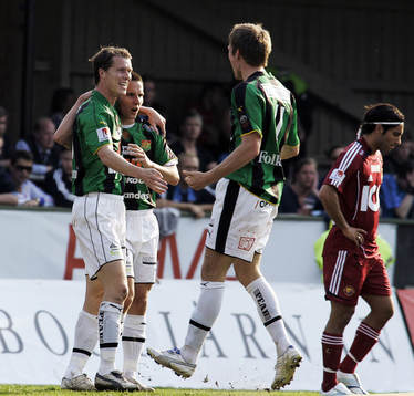 Fredrik Lundgren och Daniel Niklasson, Gais (Jubel)