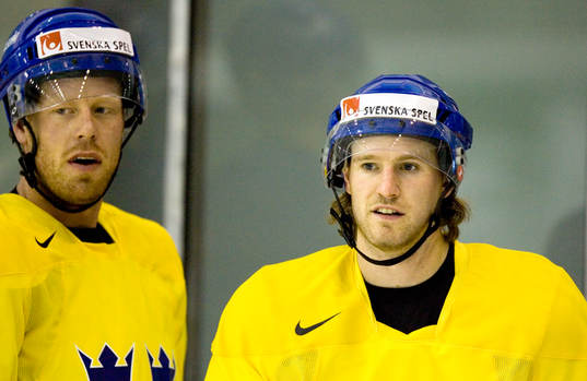 Niklas Kronvall och Johan Franzen