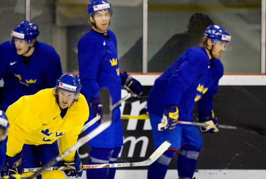Niklas Kronvall, Mikael Samuelsson och Henrik Zetterberg
