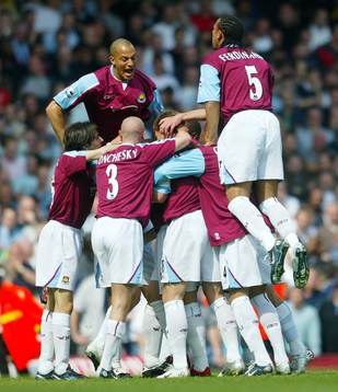 Carl Fletcher, West Ham (Jubel)
