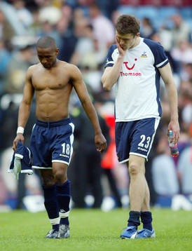 Jermain Defoe och Michael Carrick, Tottenham (Depp)