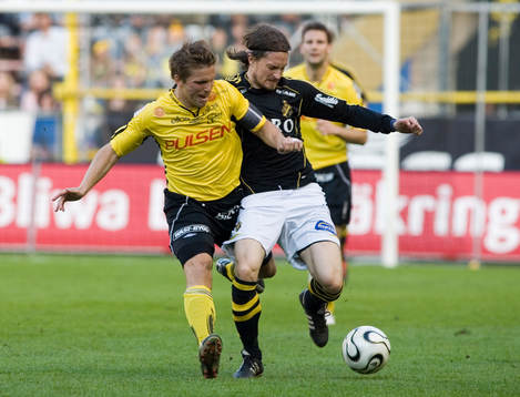 Anders Svensson, Elfsborg och Mats Rubarth, AIK