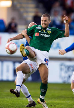 Patrik Elmander, Jönköping kämpade i Trelleborg, medan