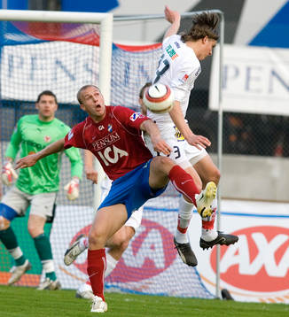 Freddy Borg och Kalmars Fredrik Petersson