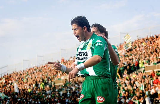 Paulinho Guará, Hammarby, jubel