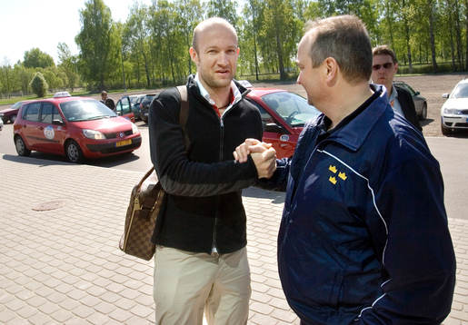Michael Nylander, nekas tillträde till omklädningsrummet