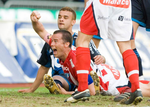 Daniel Andersson, Malmö och Lance Davids, Djurgården