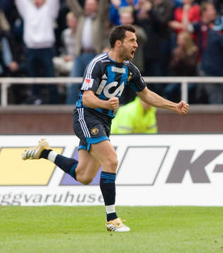 Matias Concha, Djurgården, jubel