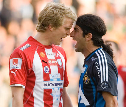 Joakim Nilsson, Malmö och Abgar Barsom, Djurgården