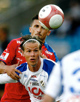 Dusan Djuric, Halmstad och Eldin Karisik, Helsingborg