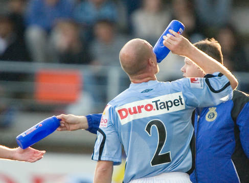 Vätskekontroll. Påfyllning