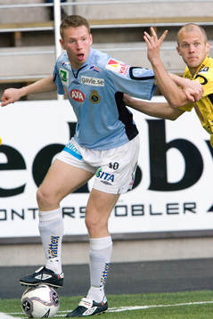 Kristen Viikmäe, Gefle, och Martin Andersson, Elfsborg