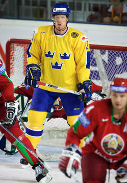Johan Franzen, framför mål