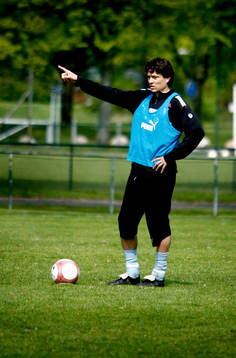 Fotboll, Jari Litmanen, Malmö FF, på träning