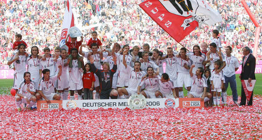 Fotboll, Bundesliga (Tysk Liga), Bayern München (Tyska