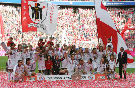 Fotboll, Bundesliga (Tysk Liga), Bayern München (Tyska
