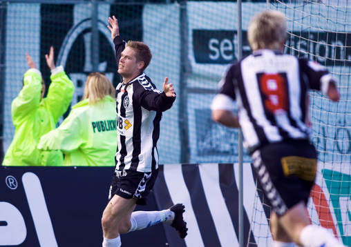 Johan Andersson, Landskrona, jubel