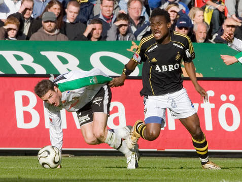 James Keene, Gais och Derek Boateng, AIK