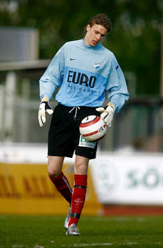 Robin Malmqvist, (målvakt) Öster gjorde Allsvensk debut