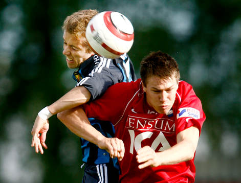 Kari Arnason, Djurgården och Martin Claesson, Öster