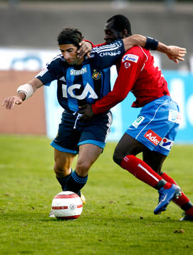 Abgar Barsom, Djurgården och John Pelu, Öster