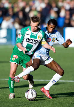 Mikkel Jensen, Hammrby och Yannick Ngabu Bapupa, Gefle