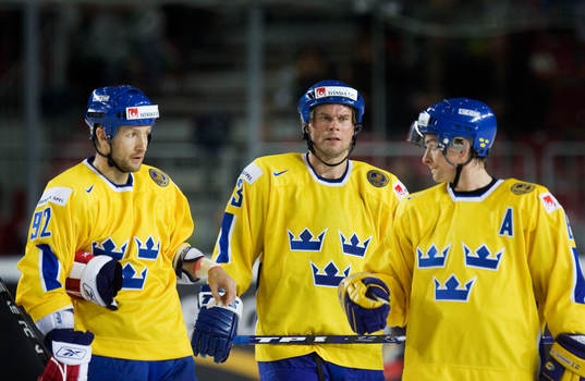 Michael Nylander, Ronnie Sundin, Magnus Johansson