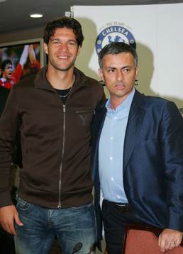 Michael Ballack och Jose Mourinho, Manager