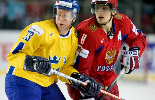 Fredrik Emvall och Alexander Ovechkin