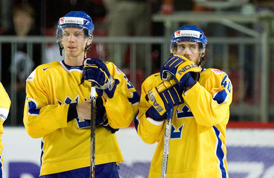 Mikael Samuelsson och Henrik Zetterberg