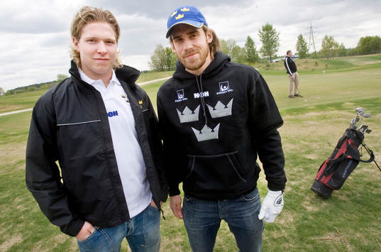 Henrik Zetterberg och Nicklas Bäckström